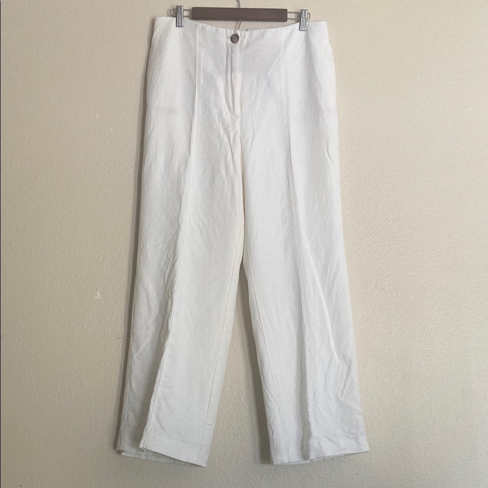 Ann Taylor White Trousers